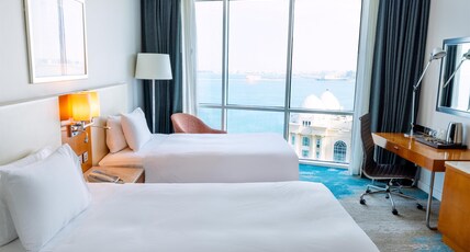 Hilton Doha Room Type - FAMILY SEA VIEW ROOM