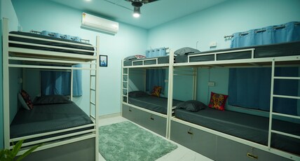 Cayzen Backpackers Hostel Chennai Room Type - Bed In 6 Bed Mixed Dormitory Room G2