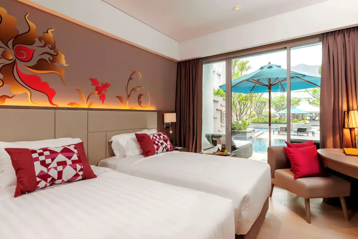 Grand Mercure Phuket Patong Room Type - Deluxe Pool Access 2 Single Beds Grand Mercure Phuket Patong Room Type - Deluxe Pool Access 2 Single Beds