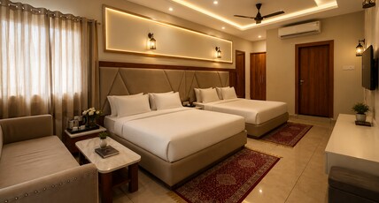 Hotel Nainas Palace Room Type - Family 4 bedded AC room