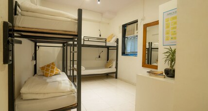 Locomo Hostel  Express - Stay Work Eat Room Type - 4 Bed Mixed Standard Dorm