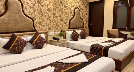 The Umed (Near Railway Station) Room Type - Family Room (2 King Size Bed) The Umed (Near Railway Station) Room Type - Family Room (2 King Size Bed)