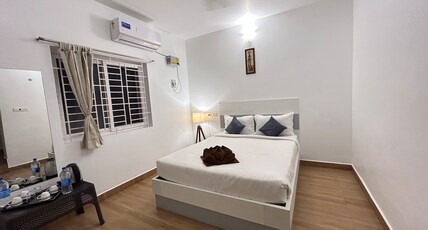 The Base Inn. Room Type - 1 BHK with Balcony 