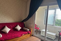 accommodation for 10 people 2AC 2Bhk