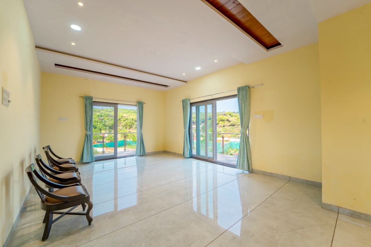 Blossom Blue 3BHK with Pvt Lawn - Tap to explore photos