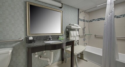 Holiday Inn Plainview-Long Island, an IHG hotel Room Type - 2 Double Standard Mobility Accessible Tub