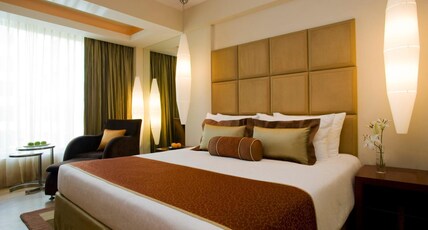 Taj Club House, Chennai Room Type - Deluxe Suite one way airport transfer and Evening Cocktail Taj Club House, Chennai Room Type - Deluxe Suite one way airport transfer and Evening Cocktail