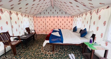 Paramount Camp | Room & Restaurant Room Type - Super Deluxe Tent