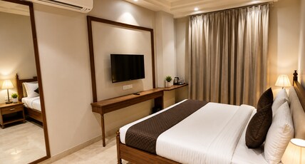 Crestmont Royals, Raja Park, Jaipur Room Type - Executive Room With King Size Bed
