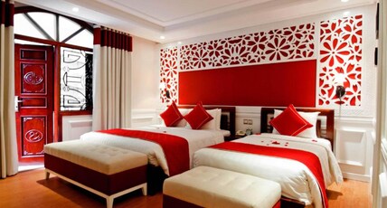 La Beaute de Hanoi Hotel Room Type - Family Room with Balcony La Beaute de Hanoi Hotel Room Type - Family Room with Balcony