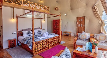 Panaash Eco World, Glass view dome house and glamping resort in Manali Room Type - Presidential King Room
