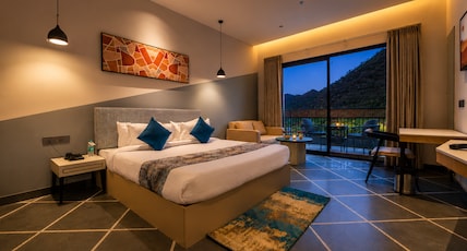 Ullasa by Aranyam | Luxury Resort, Udaipur Room Type - Mountain View Room with Private Balcony Ullasa by Aranyam | Luxury Resort, Udaipur Room Type - Mountain View Room with Private Balcony