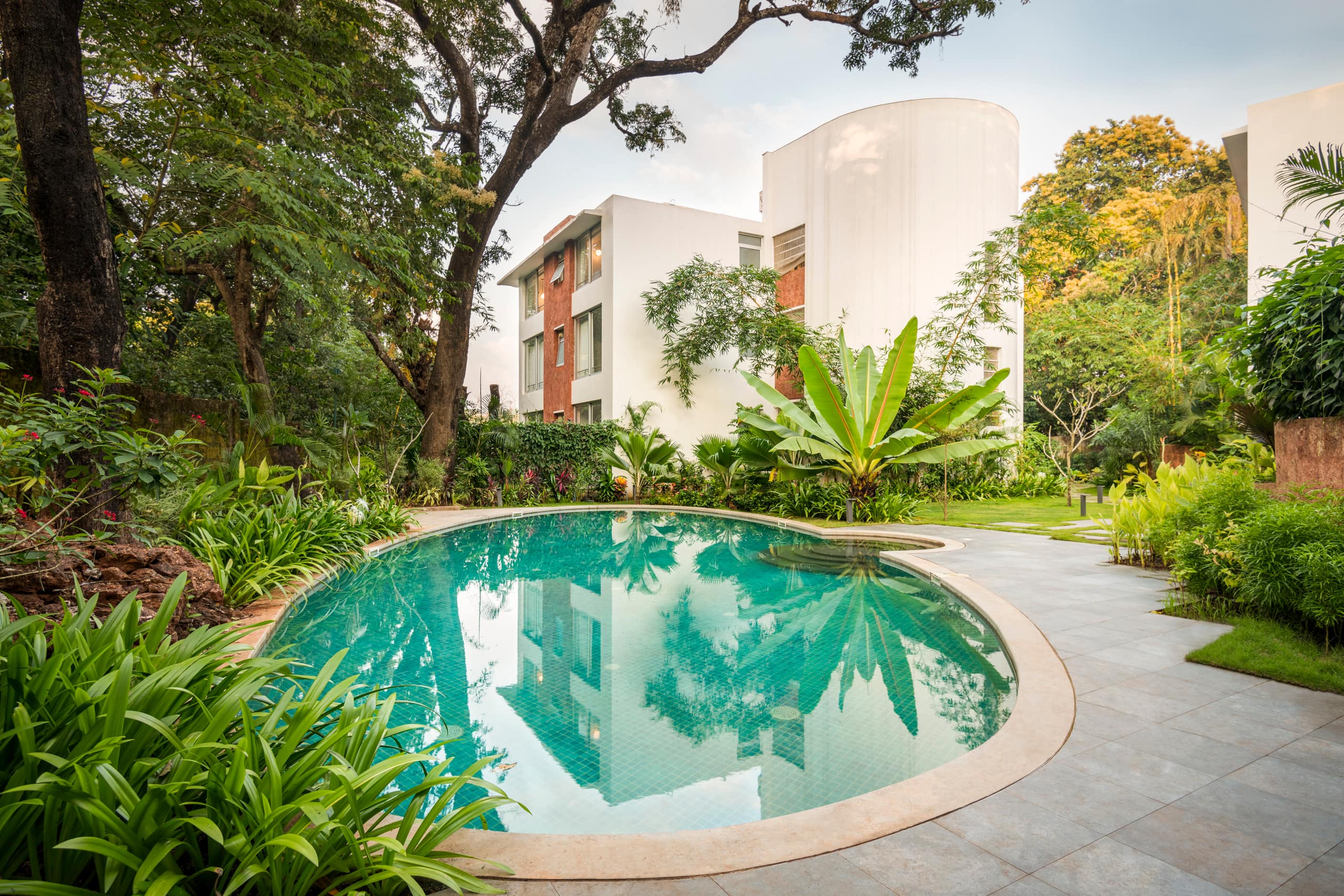 El Sereno 2BHK Stylish Apartment with Balcony & Pool Access (106) - Tap to explore photos