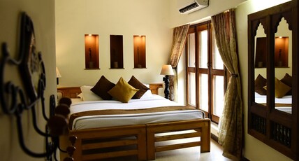 Hampi's Boulders Resort Room Type - AC Deluxe river facing