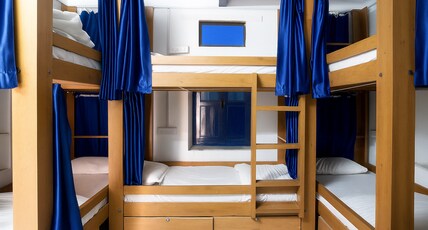 White Poppy Lake Side Hostel Room Type - 6 Bed Mixed AC Dormitory