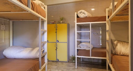 Shalom Backpackers Rishikesh | Rooms & Dorms Room Type - Mixed Dorm | 1 bed in a 6 Standard bed AC Dorm | shared attached bathroom Shalom Backpackers Rishikesh | Rooms & Dorms Room Type - Mixed Dorm | 1 bed in a 6 Standard bed AC Dorm | shared attached bathroom