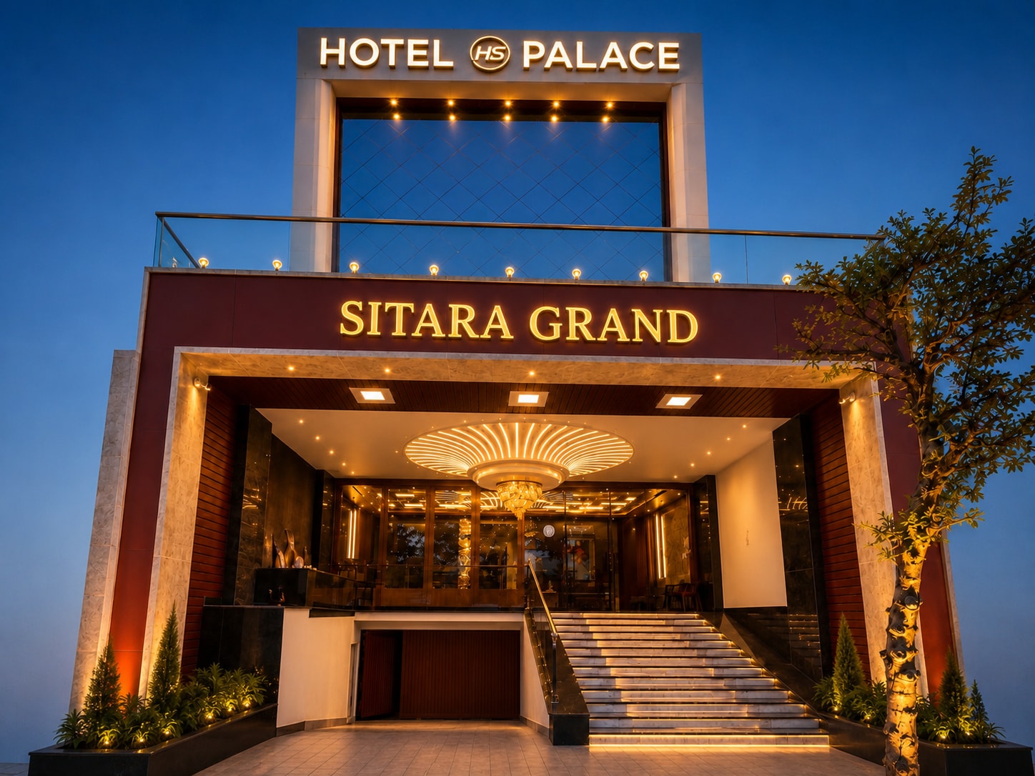 Sitara Grand HS Palace- 1.2 km from Har ki Pauri with Free Parking - Tap to explore photos