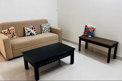 Cozy 2bhk apartment near airport
