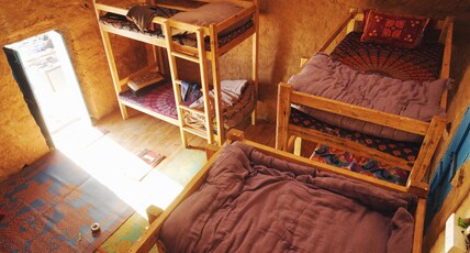 Vista hostel Room Type - Mud and Stone Dorm | 1 Bed in a 6-Bunk Bed | Shared Bathroom Vista hostel Room Type - Mud and Stone Dorm | 1 Bed in a 6-Bunk Bed | Shared Bathroom
