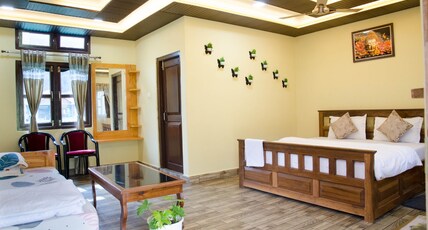 NT Riverview Homestay (Sangti Valley, Arunachal) Room Type - Deluxe Triple Cottage