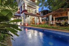 tisyastays | Villa Stairway to Heaven 4BHK Lux Villa with Private Pool, 5mins to beach
