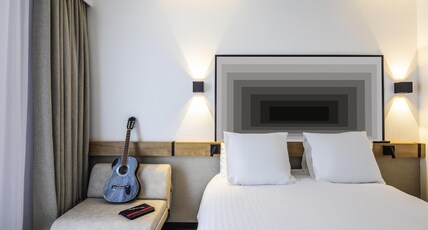 ibis Brest Centre Room Type - Standard Room with one double bed and one single bed
