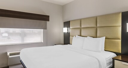 Best Western Plus JFK Inn & Suites Room Type - 1 King Bed, Non-Smoking, Sofabed, Work Desk, Microwave And Refrigerator, Wi-Fi, Full Breakfast Best Western Plus JFK Inn & Suites Room Type - 1 King Bed, Non-Smoking, Sofabed, Work Desk, Microwave And Refrigerator, Wi-Fi, Full Breakfast