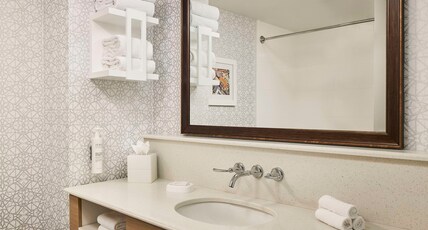 Hampton Inn & Suites by Hilton Hershey Near The Park Room Type - 1 KING SFBD FRIDGE NS