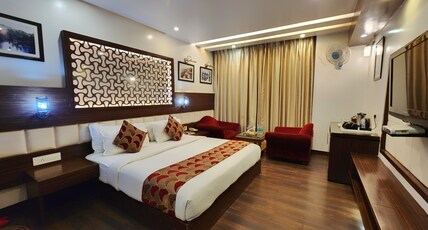 Hotel Surya- Elevator access to Mall Road Room Type - Family Suite