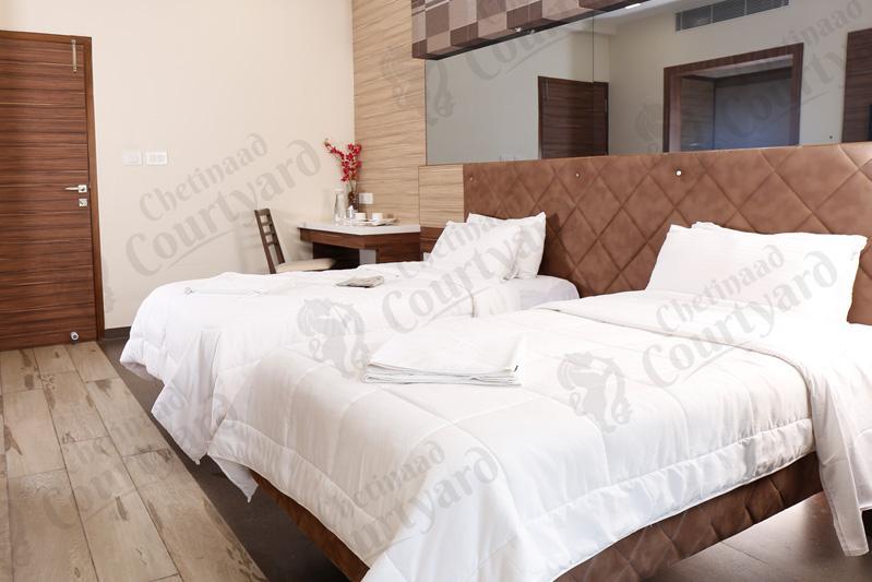 Chetinaad Courtyard - Tap to explore photos