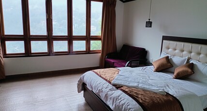 Gangtokk View Villa Room Type - King Size Bed Deluxe Room