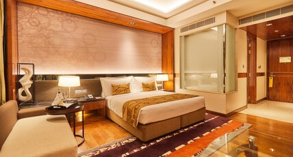 Crowne Plaza Rohini New Delhi, An IHG Hotel Room Type - 1 King Premium Pool View Crowne Plaza Rohini New Delhi, An IHG Hotel Room Type - 1 King Premium Pool View