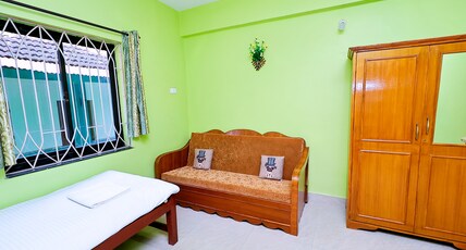 Caphina Coastal Comforts Room Type - Deluxe AC 1BHK Apartment with Private Balcony