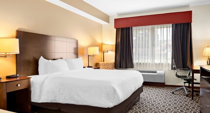 Best Western Paradise Inn Room Type - 1 King Bed, Non-Smoking, Interior Room, Business Class, High Speed Internet Access, Jacuzzi, Contine