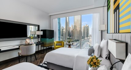 Pullman Dubai Downtown Room Type - Executive Twin Burj Khalifa View