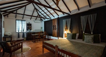 THE RIVERHOUSE PANANGAD Room Type - Traditional Kerala Wood House