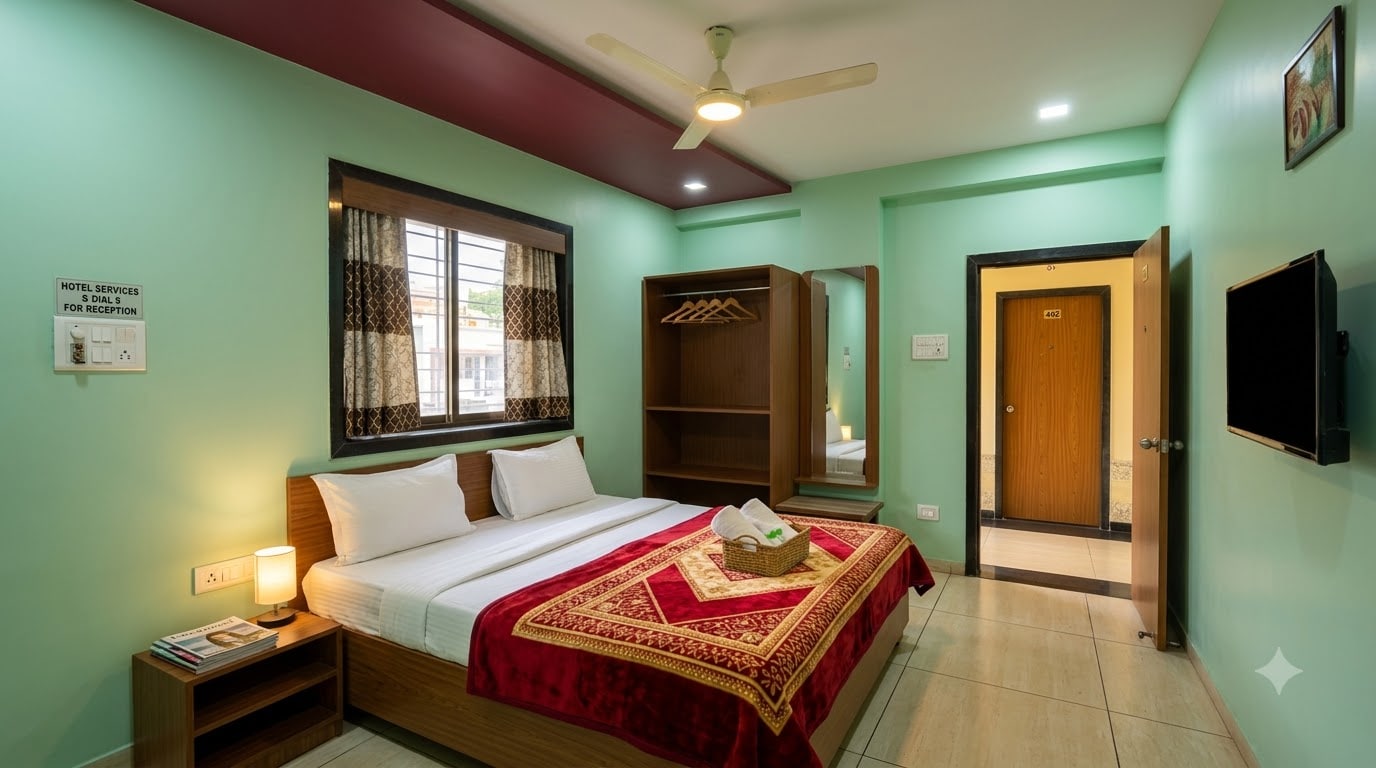 Hotel Mahadev and Guesthouse - Tap to explore photos