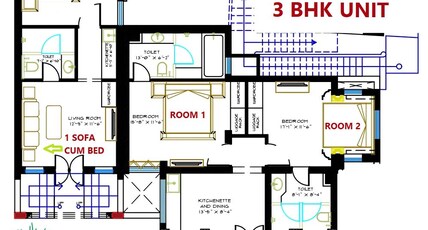 Yama Villa Udaipur Room Type - 3 BHK Apartment Yama Villa Udaipur Room Type - 3 BHK Apartment