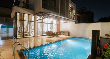 Aaramghar Stays - 4BR Pool Villa Serene II Room Type - Aaramghar Stays - 4BR Pool Villa Serene II
