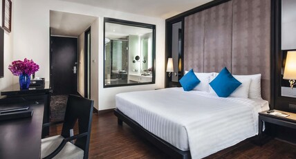 Movenpick Hotel Sukhumvit 15 Bangkok Room Type - Deluxe King - Child Sharing Bed Movenpick Hotel Sukhumvit 15 Bangkok Room Type - Deluxe King - Child Sharing Bed