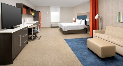 Home2 Suites by Hilton Charlottesville Downtown Room Type - 1 KING STUDIO SUITE NOSMOK
