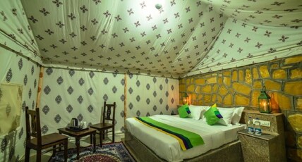 The Carvaan Resort Room Type - Deluxe Swiss Tent with Free Wifi