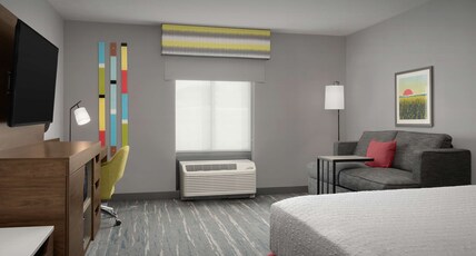 Hampton Inn Waterloo Room Type - 1 KING W  SOFABED NONSMOK