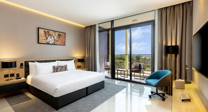 Millennium Place Mirdif Hotel Room Type - Mushrif Place Suite with One King Bed