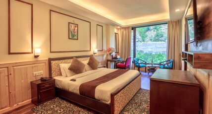 The Katoch Grand (River Side Resort) Room Type - Deluxe Room Mountain valley view
