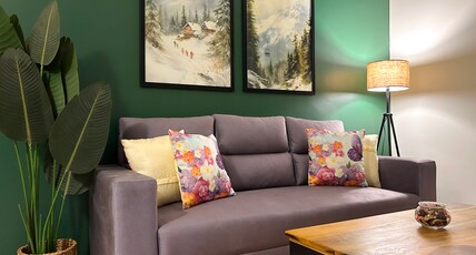 Kalyan Nagar 1 & 2 BHK Serviced Apartments with Balcony & Parking | Unreal Living Room Type - Spacious 1 BHK Apartment - 203