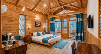 8fold by Larisa, Jibhi Room Type - Premium Mountain View Room With Balcony 8fold by Larisa, Jibhi Room Type - Premium Mountain View Room With Balcony