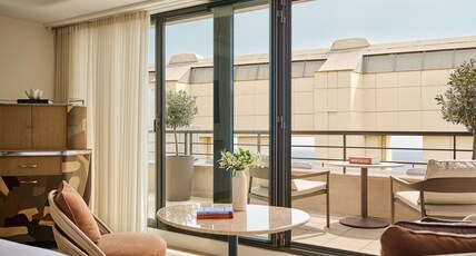 Hyatt Regency Nice Palais de la M Room Type - 1 King Bed Partial Sea View Hyatt Regency Nice Palais de la M Room Type - 1 King Bed Partial Sea View