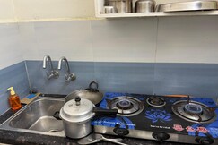 Own Space 1BHK with AC Kitchen Only Yours