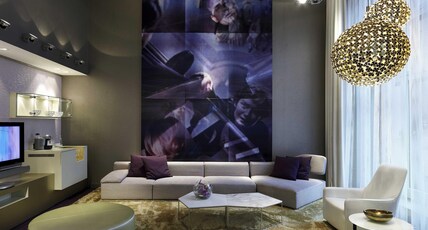 Sofitel Munich Bayerpost Room Type - IMPERIAL SUITE - king-size bed - glamorous New Hollywood look Sofitel Munich Bayerpost Room Type - IMPERIAL SUITE - king-size bed - glamorous New Hollywood look